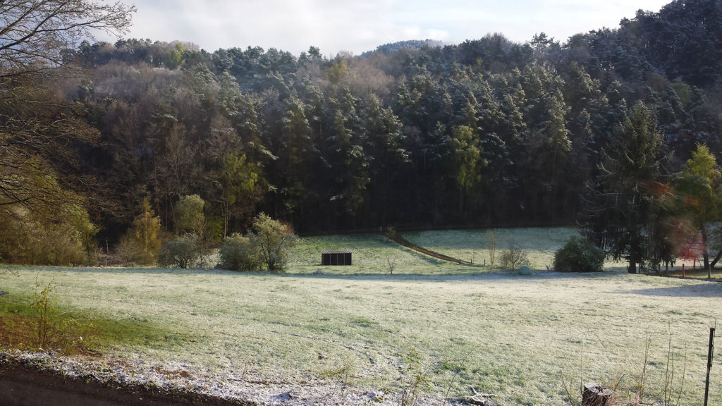 Sonne und Schnee im Kalten Tal